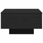 vidaXL Table basse Chêne noir 55 x 55 x 31 cm Bois d'ingénierie