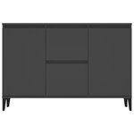 vidaXL Buffet Gris 104x35x70 cm Aggloméré