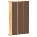 vidaXL Armoire à chaussures Corona 99x32x163 5 cm bois de pin massif