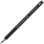 Étui de 5 crayons graphite Castell 9000 Jumbo HB 2B 4B 6B 8B x 10 FABER-CASTELL
