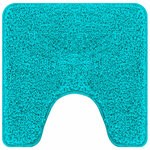 vidaXL Tapis de bain 2 Pièces Turquoise 50 x 50 cm Polypropylène