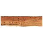 vidaXL Dessus de table 160x40x3 8 cm rectangulaire bois massif acacia