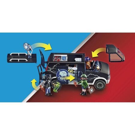 Playmobil - 70575 - police camion de bandits et policier - La Poste