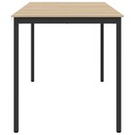 vidaXL Table de salle à manger / Table de repas Bois d'ingénierie