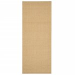 vidaXL Tapis Sisal naturel 80x200 cm