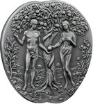 Pièce de monnaie en Argent 5000 Francs g 248.8 (8 oz) Millésime 2024 GARDEN OF EDEN