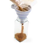 Flacon à épices poudreur + entonnoir + garam massala 35 g