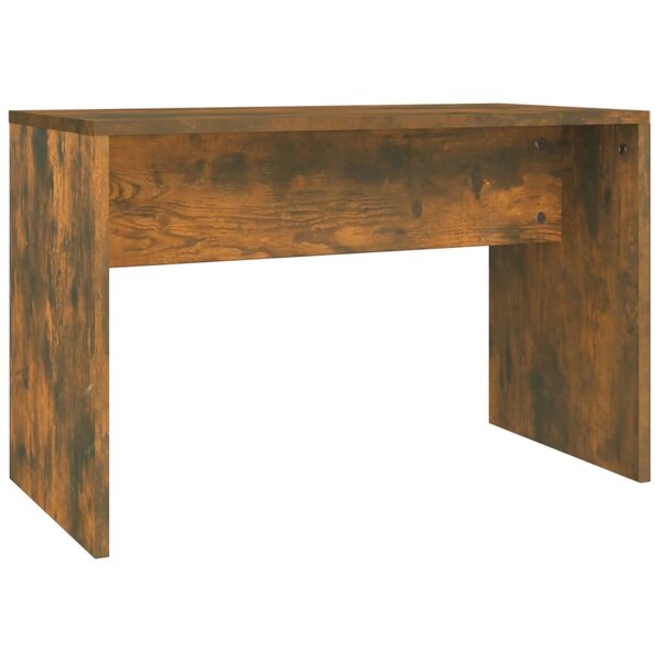 vidaXL Tabouret de toilette Chêne fumé 70x35x45 cm Bois d'ingénierie