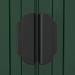 vidaXL Abri de jardin Vert 192x108x223 cm Acier galvanisé