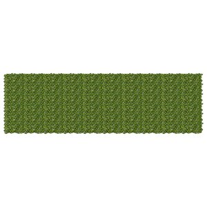 vidaXL Écran de balcon avec feuilles Vert et jaune 500 x 150 cm
