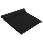vidaXL Film de fenêtre statique Noir 90 x 2000 cm PVC