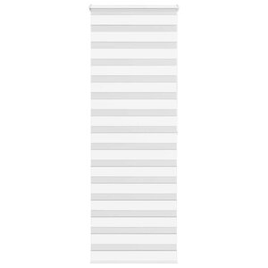 vidaXL Store zèbre blanc 90x200 cm largeur du tissu 85 9 cm polyester