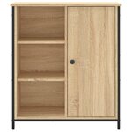 vidaXL Buffet chêne sonoma 70x30x80 cm bois d'ingénierie