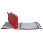 Classeur Rembordé Polypropylène Pour Fiches Bristol 125x200 2 Anneaux 25mm - Couleurs Assorties - X 10 - Exacompta