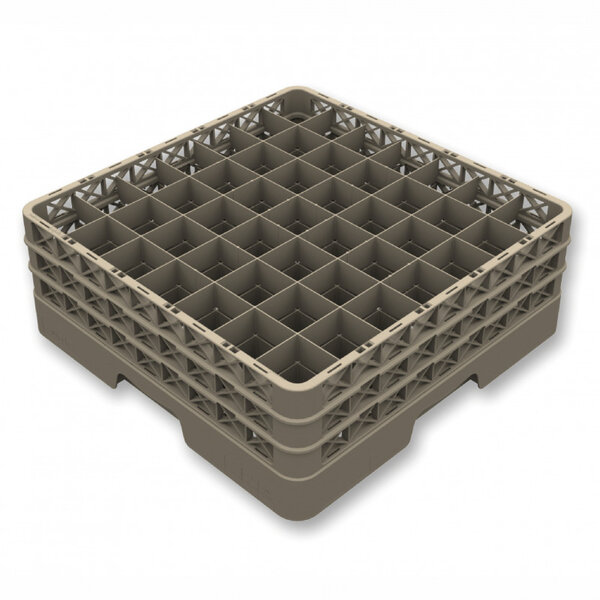 Casier de lavage ouvert pour 49 verres - h 140 à 300 mm - pujadas -  - polypropylène x140mm