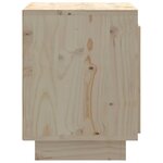 vidaXL Table de chevet 40x30x40 cm Bois de pin solide