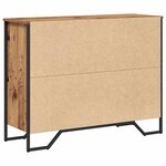 vidaXL Buffet Bois ancien 97 x 32.5 x 74.5 cm Bois d'ingénierie