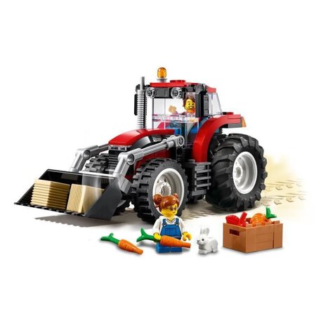 Lego city 60287 le tracteur jouet jeux de la ferme avec les figurines de  fermier et de lapin pour garçon ou fille de 5 ans - La Poste