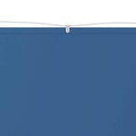 vidaXL Auvent vertical Bleu 60x1000 cm Tissu oxford