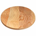 vidaXL Dessus de table 140x60x2 cm bois de chêne massif ovale