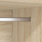 vidaXL Garde-robe Chêne sonoma 50x50x200 cm Bois d'ingénierie