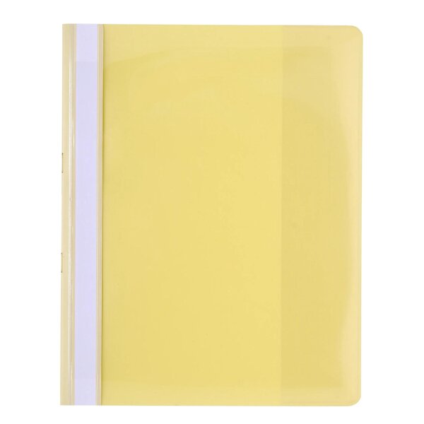 Chemise De Présentation À Lamelles Pvc Premium - A4 - Jaune - X 10 - Exacompta