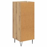 vidaXL Buffet Chêne artisanal 34 5 x 34 x 90 cm