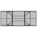 vidaXL Ensemble de salle à manger pour jardin 7 Pièces Anthracite