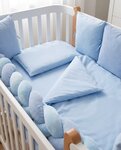 Yappy7in1 - Ensemble de literie 7 en 1 - Denim
