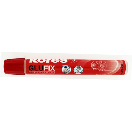 Bâton de colle glu-fix - colle liquide - 50ml - kores