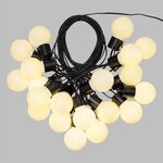 LOTTI Guirlande lumineuse d'été LED - 10 m - Ø50 x H60 mm - Blanc chaud