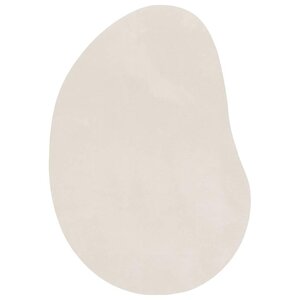 vidaXL Tapis HUARTE Crème 100 x 200 cm Polyester