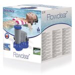 Bestway pompe de filtration pour piscine flowclear 2500 gal / h 58391