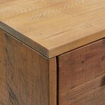 vidaXL Étagère à chaussures 75x40x110 cm Bois pin massif