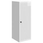 vidaXL Armoire Murale Blanc brillant 33 x 34 5 x 90 cm