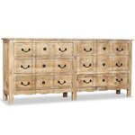 vidaXL Buffet Bois de manguier solide 200x40x90 cm