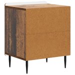 vidaXL Cabinet de chevet 2 pièces Bois ancien 43 x 34 5 x 52 cm