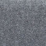 vidaXL Tapis d'escalier autocollants 5 pièces 56 x 17 x 3 cm Gris clair Demi-rond
