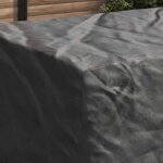 vidaXL Housse pour mobilier d'extérieur Noir 240 x 110 x 70 cm 210D