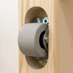 Tiroir de lit 90 x 180 BUDDY - gris clair