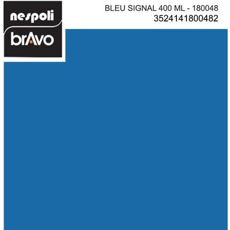 Aérosol peinture bleu ral 5017 signal 400 ml  nespoli