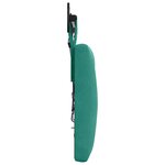 vidaXL Tête de lit suspendue Avec lumière LED Turquoise Velours