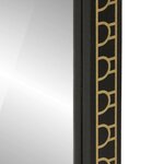 vidaXL Miroir de bain 50x70x2 5 cm bois de manguier massif et verre