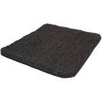 Kleine wolke tapis de bain trend 55x65 cm gris foncé