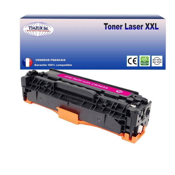 T3AZUR - Toner compatible avec Canon 716/731 pour Canon MF-623Cn  MF-628Cw  MF-8030CN  MF-8040CN Magenta - 1 400p
