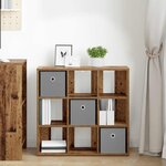 vidaXL Buffet Bois ancien 73 5 x 24 x 69 5 cm