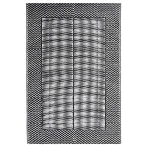vidaXL Tapis d'extérieur ARAKIL Noir 140x200 cm PP