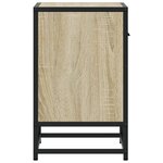 vidaXL Tables de chevet 2 Pièces chêne sonoma 40x31x50 cm bois ingénierie
