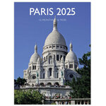 Petit Calendrier Mensuel 2025 14x18 Cm - Paris - Draeger paris