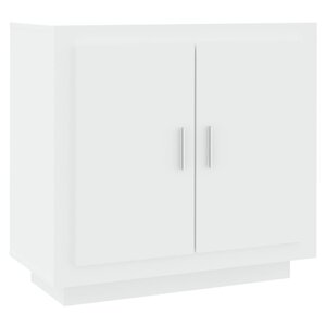 vidaXL Buffet Blanc 80x40x75 cm Bois d'ingénierie